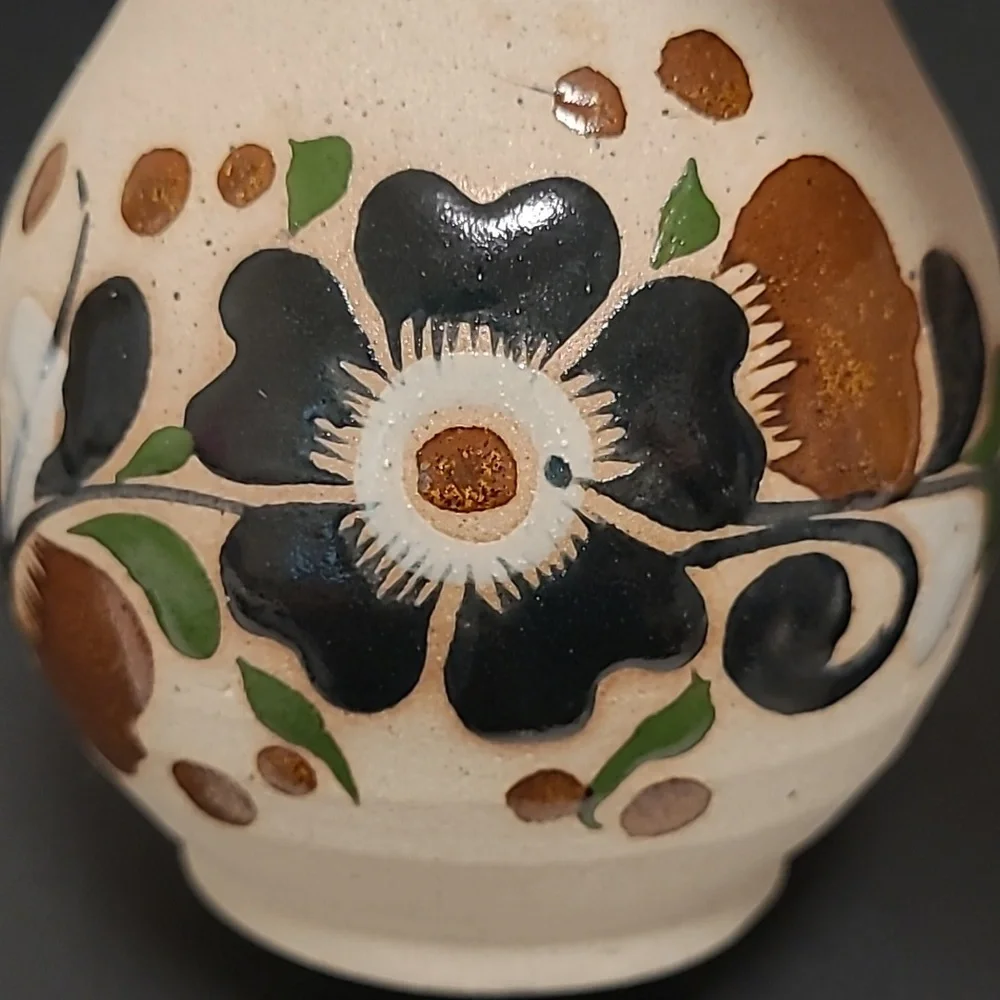 Vintage Mexican Pottery Vase